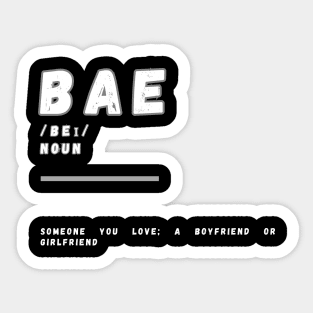 Word Bae Sticker